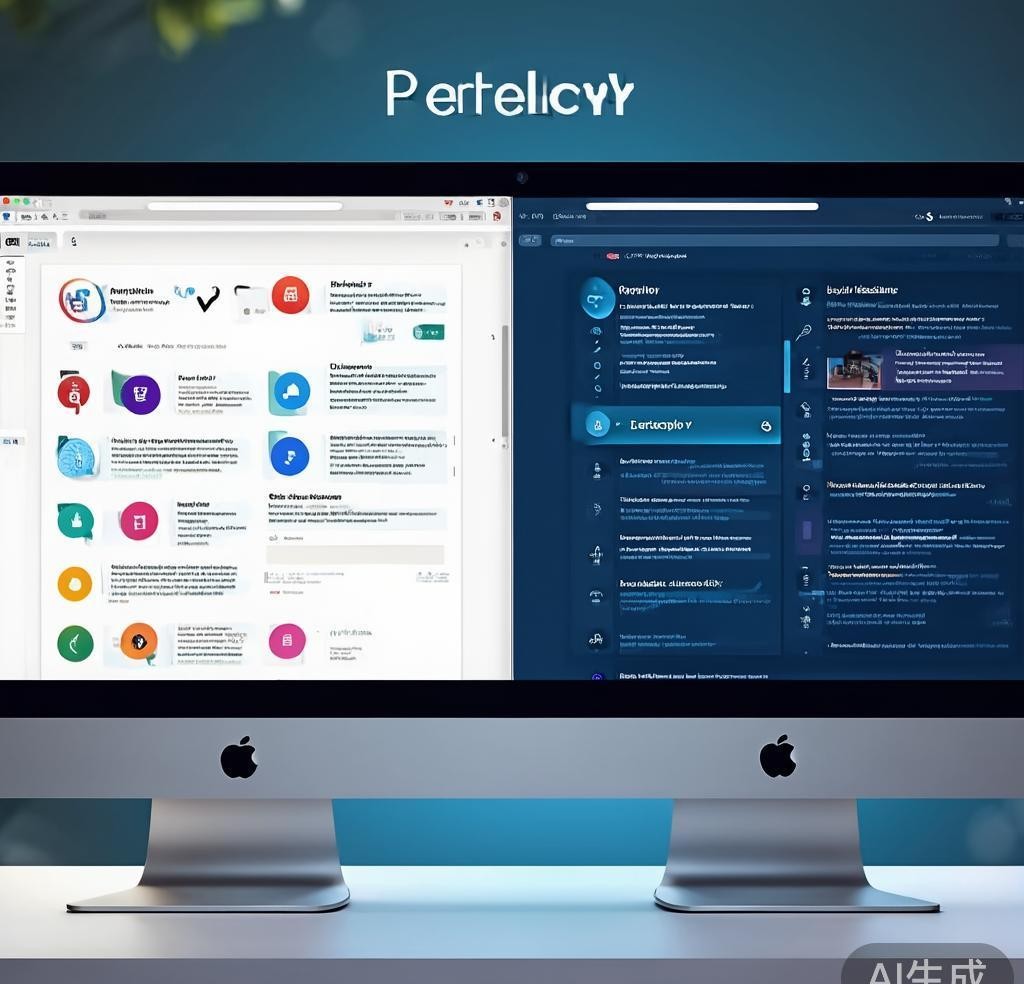 Perplexity AI search engine delivering research results with citations