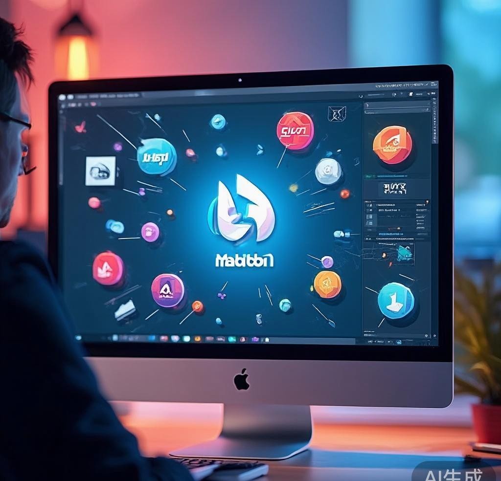 AI logo generator producing professional brand identity designs