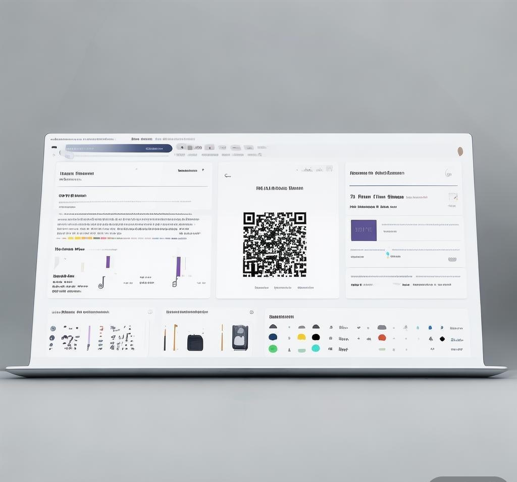 QR code printed on various materials showing proper sizing and contrast