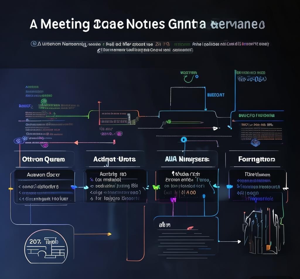 Mem.ai workspace showing connected meeting notes