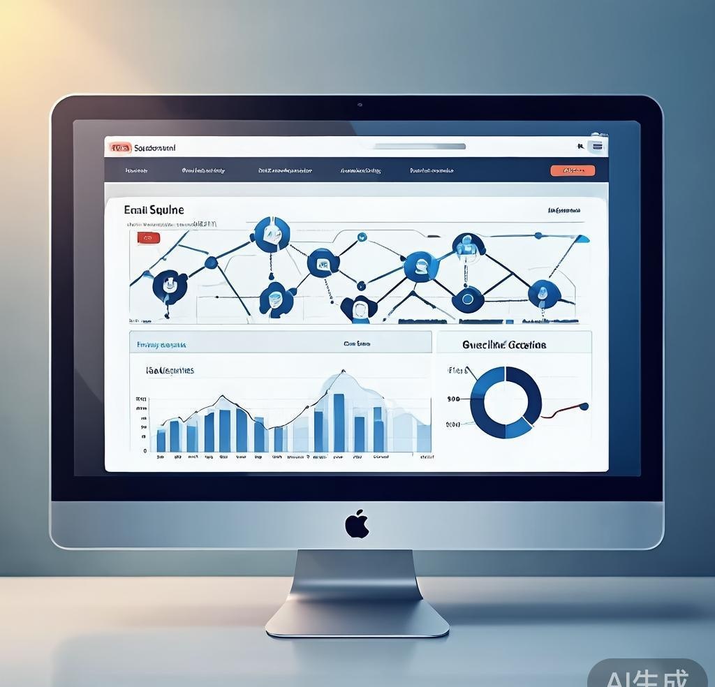 AI outreach automation dashboard showing email sequences and backlink acquisition progress